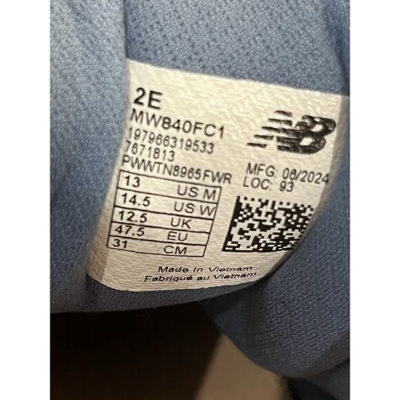 New Balance Fresh Foam X 840v1 - Worn Few Times - Mens Size 13 - Amazing Shoes - Picture 4 of 7